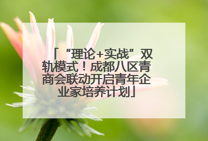 “理论+实战”双轨模式！成都八区青商会联动开启青年企业家培养计划