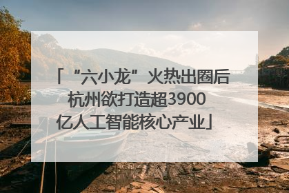 “六小龙”火热出圈后 杭州欲打造超3900亿人工智能核心产业