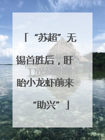 “苏超”无锡首胜后，盱眙小龙虾前来“助兴”