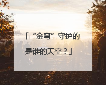 “金穹”守护的是谁的天空？