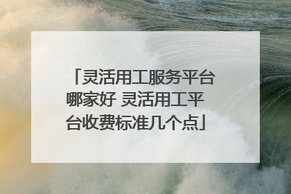 灵活用工服务平台哪家好 灵活用工平台收费标准几个点
