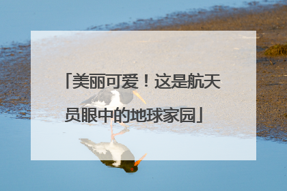 美丽可爱！这是航天员眼中的地球家园