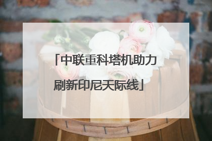 中联重科塔机助力刷新印尼天际线