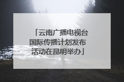 云南广播电视台国际传播计划发布活动在昆明举办