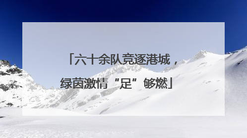 六十余队竞逐港城，绿茵激情“足”够燃