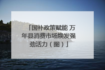 国补政策赋能 万年县消费市场焕发强劲活力（图）