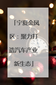宁夏金凤区：聚力打造汽车产业新生态