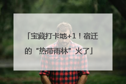 宝藏打卡地+1！宿迁的“热带雨林”火了