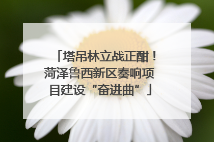 塔吊林立战正酣！菏泽鲁西新区奏响项目建设“奋进曲”