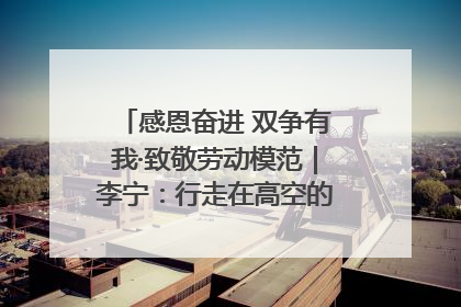 感恩奋进 双争有我·致敬劳动模范｜李宁：行走在高空的“电网卫士”