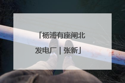 杨浦有座闸北发电厂｜张新