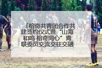榕奇共青团合作共建签约仪式暨“山海和鸣 榕奇同心”青联委员交流交往交融活动在福州举行
