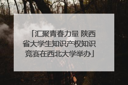 汇聚青春力量 陕西省大学生知识产权知识竞赛在西北大学举办