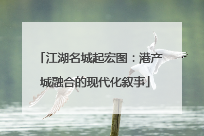 江湖名城起宏图：港产城融合的现代化叙事