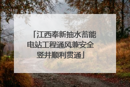 江西奉新抽水蓄能电站工程通风兼安全竖井顺利贯通