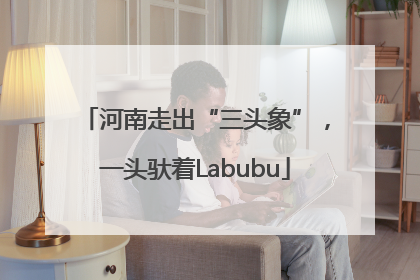 河南走出“三头象”，一头驮着Labubu