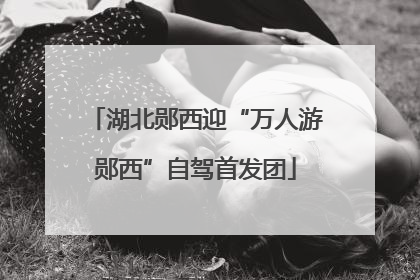 湖北郧西迎“万人游郧西”自驾首发团