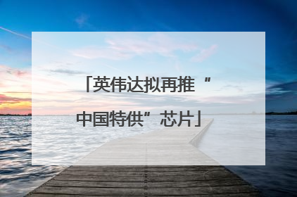 英伟达拟再推“中国特供”芯片