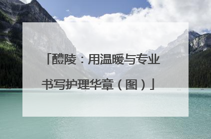 醴陵：用温暖与专业 书写护理华章（图）