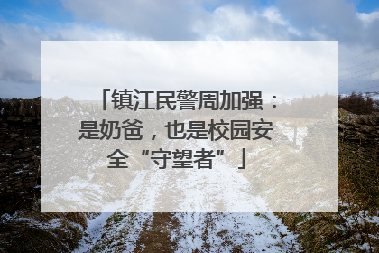 镇江民警周加强：是奶爸，也是校园安全“守望者”