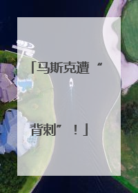 马斯克遭“背刺”！