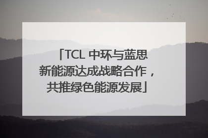 TCL 中环与蓝思新能源达成战略合作，共推绿色能源发展